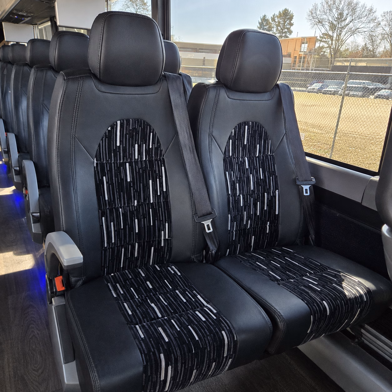 fall river charter bus interior