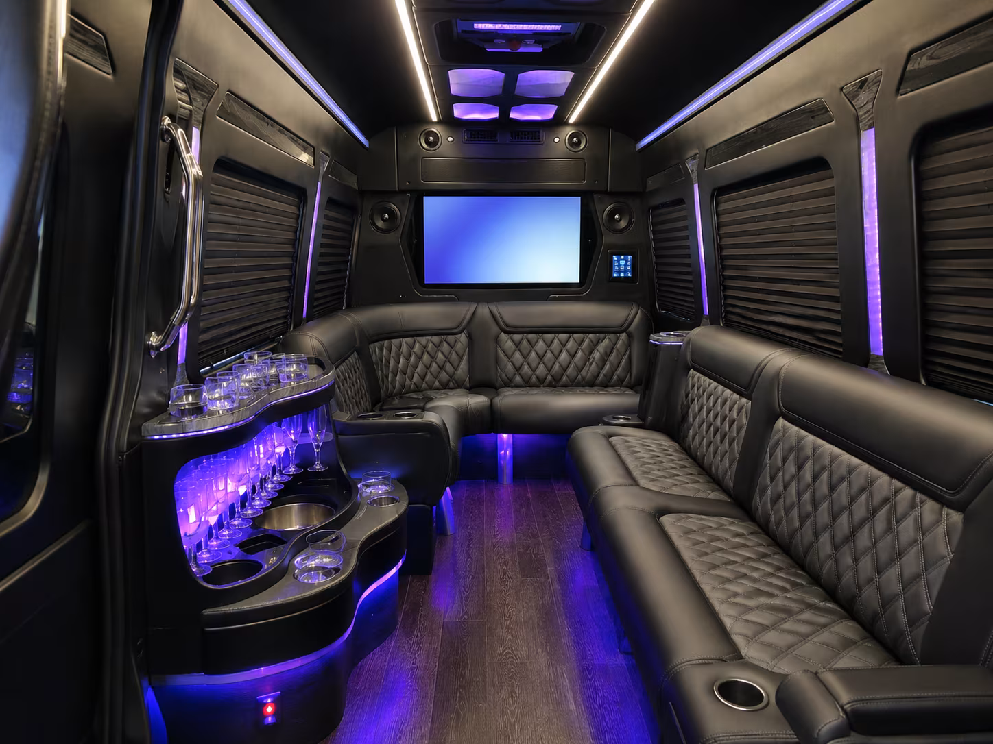 sprinter van transportation for groups and events across fall river